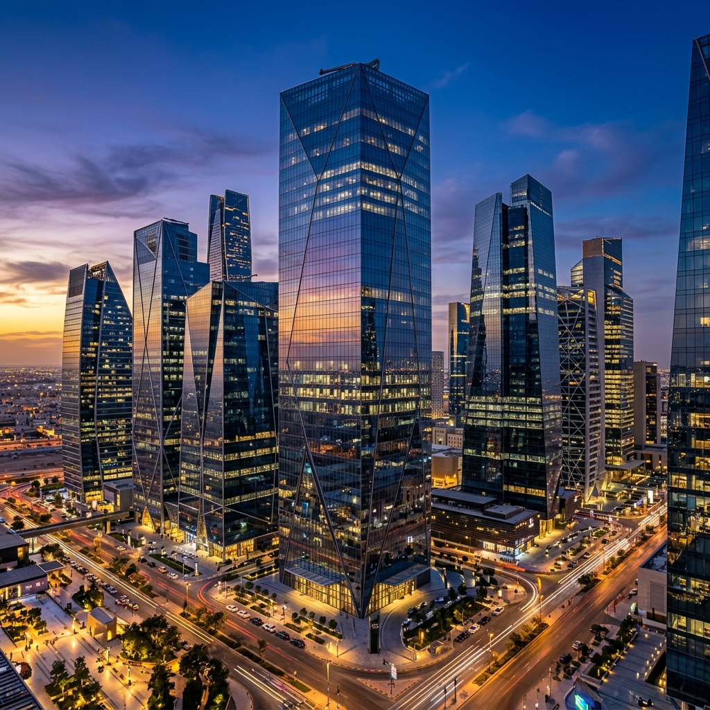 الرياض في المساء